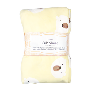 La Joie 喬依思 Rockland中床床包, 奶油白熊, 1個