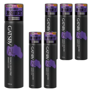 GATSBY 塑定噴霧 激鎖系, 270ml, 6瓶