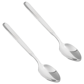 Axis 艾克思 316不鏽鋼餐具湯匙 醫療級不鏽鋼 SGS國際認證 鏡面拋光 加厚手柄, 2支