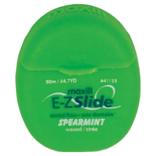 maxill 美適 E-Z Slide 微蠟潔牙線 (薄荷), 50m, 1個, 3個