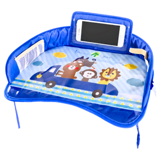 卡通繪圖桌, 尺寸42*32*8cm, 藍小動物