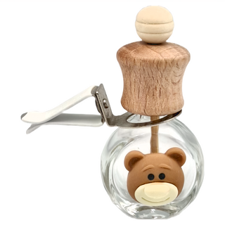 可愛卡通圖案汽車用擴香瓶, 1個