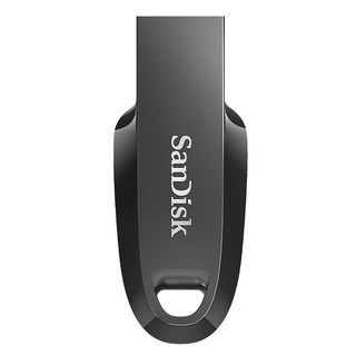 SanDisk 晟碟 Ultra Curve USB 3.2 高速讀取隨身碟 CZ550 黑色, 64GB, 1個