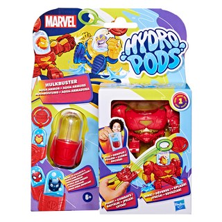 Hasbro 孩之寶 Marvel 漫威 HYDRO PODS 決戰水鬥片, 浩克毀滅者 紅色, 1組