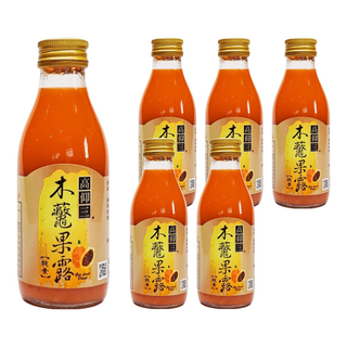 高仰三 木虌果露, 富含膳食纖維 促進新陳代謝, 適合長輩與3C產品長期使用者, 180ml, 6瓶