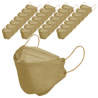 Charmed 昌明生技 守護天使 成人立體口罩 KF94, 10片, 6盒, 砂金