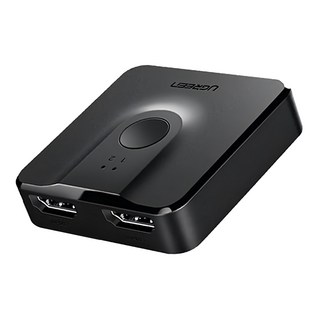 UGREEN 綠聯 HDMI切換器 二進一出/一進二出, Black, 1個