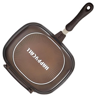 HAPPYCALL 萬用加大雙面煎鍋 棕色, 30cm, 1個