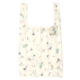 sun-star 環保摺疊扣環式收納手提袋 - 嚕嚕米, 1個, 32 x 61cm