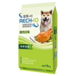 富基-10 RECH-10 犬食, 雞肉, 15kg, 1袋