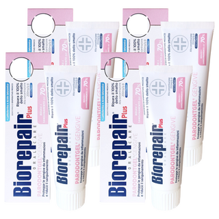 Biorepair 貝利達 護齦加強型牙膏, 75ml, 4條