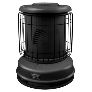 ADAMOUTDOOR 復古式陶瓷雙段電暖爐, 經典油燈造型設計, 360°超大範圍全方位暖房, PTC陶瓷式快速加熱, 600W/1200W兩段式功率調整, ADEH-PTC6012, 黑色