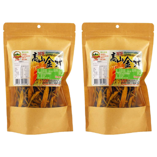 旺來旺 高山金針 安心合格 燉煮專用, 50g, 2包