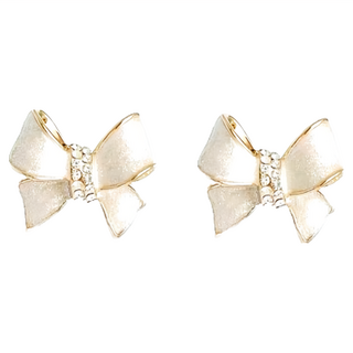 SOLARFRI 無耳洞耳夾式耳環 頂級CZ鑽飾鍍14K金抗敏, 金色