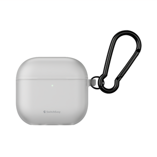 SwitchEasy 魚骨牌 Glaze 耳機保護殼, 1個, airpods pro1/2, 霧透白