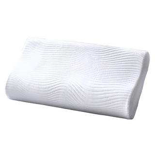 HOLA 和樂家居 防螨抗菌記憶枕 H10 1.29kg, 曲線型, 1個