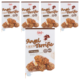 Angel's Bone 天使好棒 黑巧克力杏仁捲, 80g, 5盒
