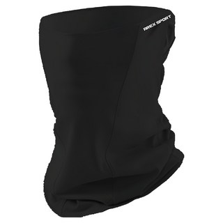 AREX SPORT 高爾夫防曬面罩親膚冰絲 可掛耳 AS-3498, 1件, 深夜黑