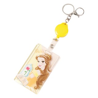 BEAUTY AND THE BEAST 美女與野獸 公主質感壓克力票卡, 貝兒黃