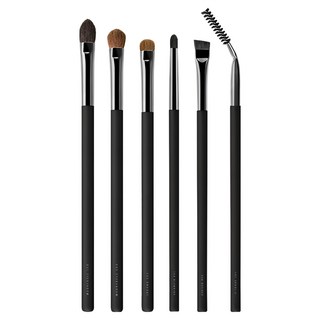 Solone 台灣公司貨 大藝術家玩色刷具俐落眼妝6件組, 1組, 黑色