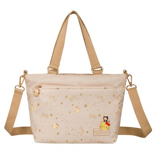Hello Kitty 凱蒂貓 兩用手提包 幾米 月亮忘記了 聚酯纖維