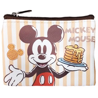 MICKEY MOUSE 米奇 甜蜜夢境系列 皮革零錢包 9.5*13.5CM, 12 x 9cm