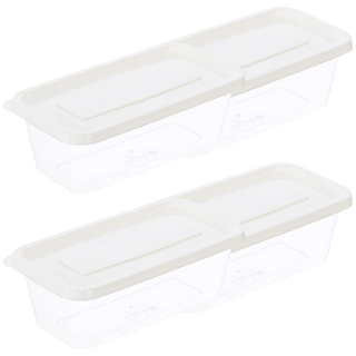 KEYWAY 青松長型微波保鮮盒, 4個, 單品