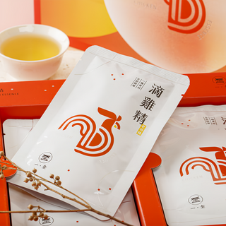 一全 滴雞精禮盒, 農場飼養雞隻，高BCAA含量，精細過濾, 60ml, 8包, 1盒