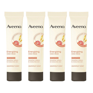 Aveeno 葡萄柚活力淨亮護手霜 葡萄柚香, 50g, 4條