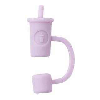 Oolab 良杯製所 杯款 細 吸管蓋 霧紫, 1個, 1個