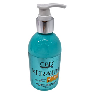 CBD 角蛋白修護護髮素 修復受損髮質 柔順秀髮, 250ml, 1瓶