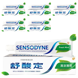SENSODYNE 舒酸定 長效抗敏牙膏, 160g, 6條
