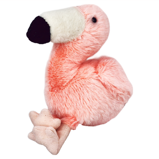 World Animal Collection Q版動物造型玩偶 - 粉色火烈鳥, 娃娃紅鶴, 1個