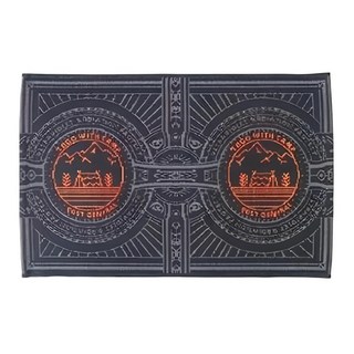 POST GENERAL TO-GO MAT 戶外地墊 抗UV 可水洗 露營黑, 營地對疊