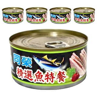 同榮 精選魚特餐, 185g, 5罐