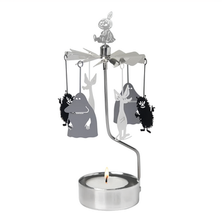 PLUTO DESIGN Angel Chime旋轉燭座附蠟燭 - 回收金屬製, 嚕嚕米配角