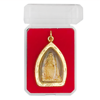 護身符項鍊吊飾 祈求平安 求財旺運, 玄天上帝, 4 x 2.5 x 1.5cm