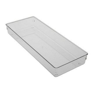 VERSA 粒紋冰箱收納盒 長方38cm, 1個, 1入