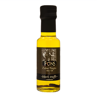PONS 龐世 特級冷壓橄欖油 黑松露風味, 西班牙原裝進口 家族磨坊石磨冷壓, 125ml, 1瓶