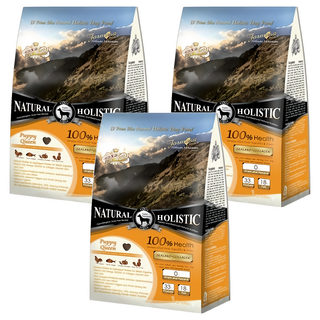 LV PRIME BLUE 藍帶 無穀狗糧 450g Puppy Queen 幼犬糧, 海陸 + 膠原蔬果, 3包