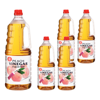 十全 幸福蜜桃醋, 1.8L, 5瓶