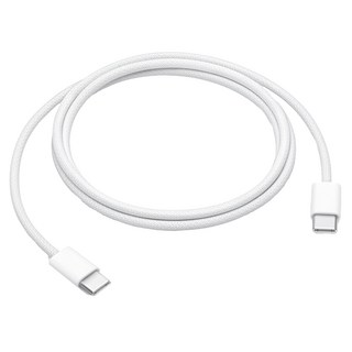 Apple 台灣公司貨 60W USB-C 充電連接線 MW493FE/A, 1m, 白色, 1條