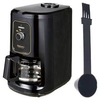 Balzano 全自動磨豆咖啡機 附玻璃壺 + 量匙 原廠保固, 黑色, BZ-CM1061