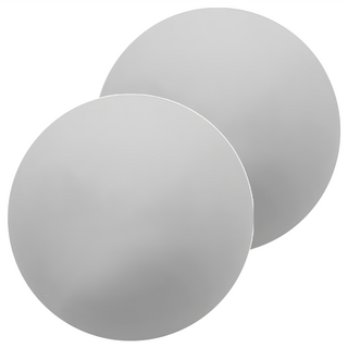 MICHAEL FITNESS 麥克健身 馬卡龍矽膠按摩球 軟硬適中 抗壓耐用 弧形設計, 灰色 單球, 2個