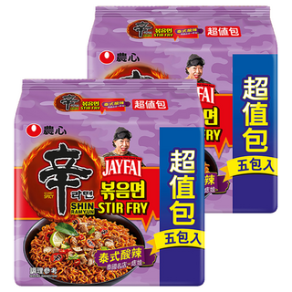 NONGSHIM 農心 辛炒麵 泰式酸辣味 130g, 10包