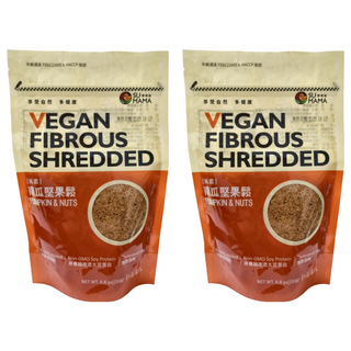 Hoya 弘陽食品 SU MAMA 素媽媽 南瓜堅果鬆 250g, Vegan Fibrous Shredded, 無膽固醇, 非基因改造大豆蛋白, 2包