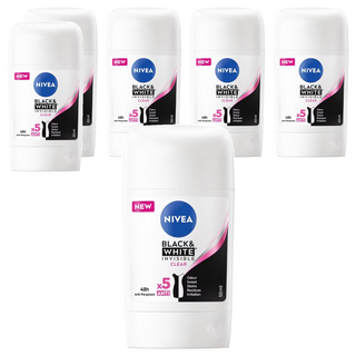 NIVEA 妮維雅 止汗爽身乳膏Pro 無印乾爽, 50ml, 6瓶
