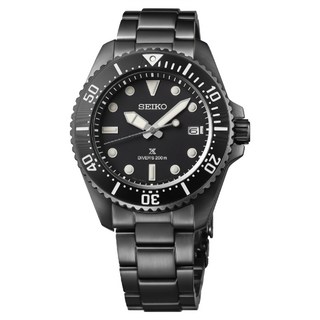 Seiko 精工 PROSPEX 全黑系列太陽能潛水錶