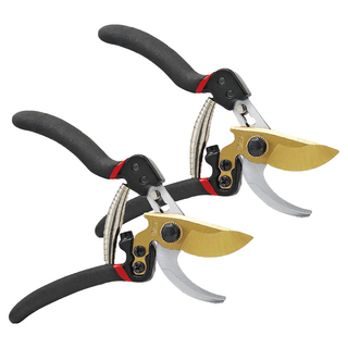 高碳鋼鋁合金花剪 SK-5 園藝剪刀 花卉修剪 樹枝剪定, 2支