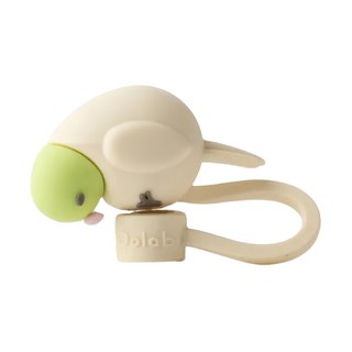 Oolab 良杯製所 啾啾醬矽膠防塵細吸管蓋 糰子, 1個, 1個